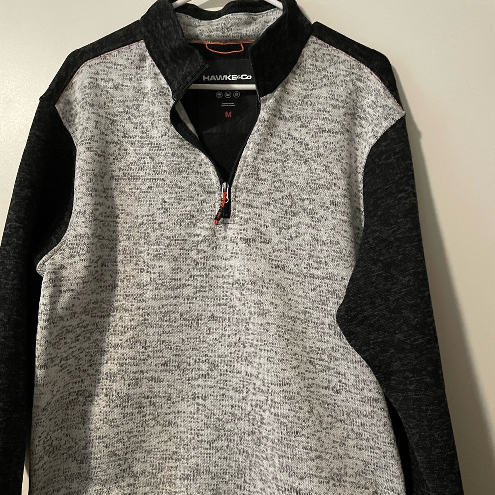 Mens Hawke &co sweatshirt quarter zip